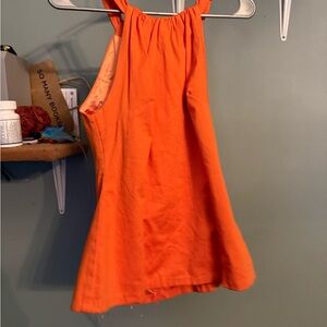 Pinup Couture Bright Orange Kids Dress
